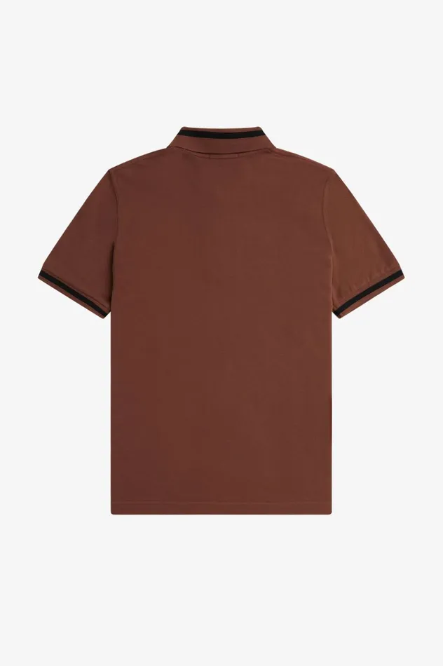 Men Made In EnglandM2 Whisky Brownblack Fred Perry Polo Shirts