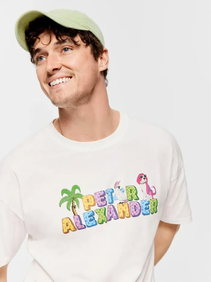 Men Mulga PA Logo Tee Multi Peter Alexander Tops