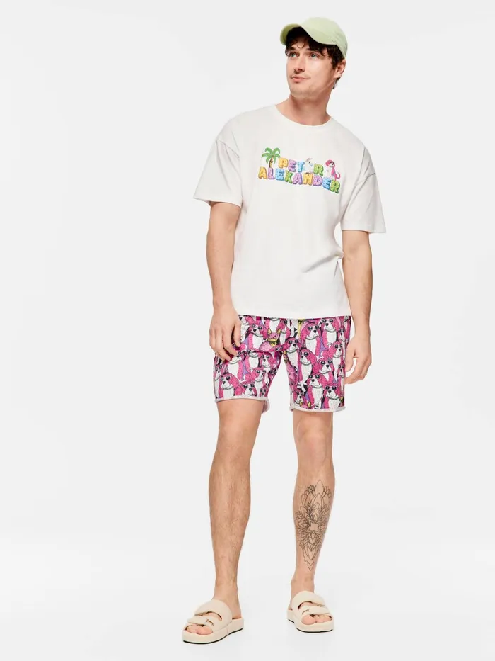 Men Mulga PA Logo Tee Multi Peter Alexander Tops