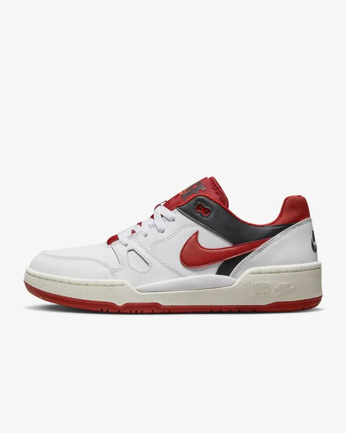Men Nike All Shoes Full Force Low Whiteblacksailmystic Red
