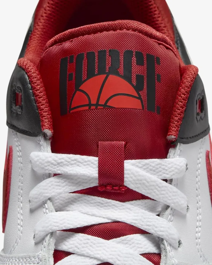 Men Nike All Shoes Full Force Low Whiteblacksailmystic Red
