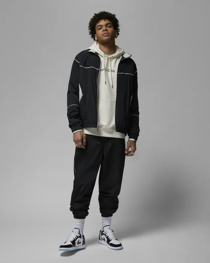 Men Nike Jackets Jordan Essentials Blacksailsail