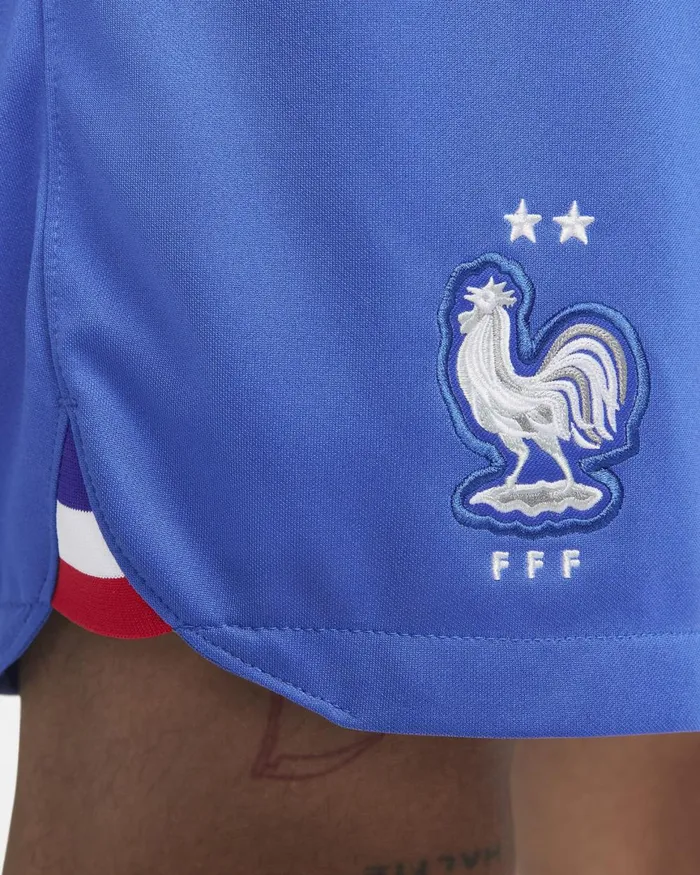 Men Nike Shorts FFF 202223 Stadium Away Game Royalgame Royalwhite