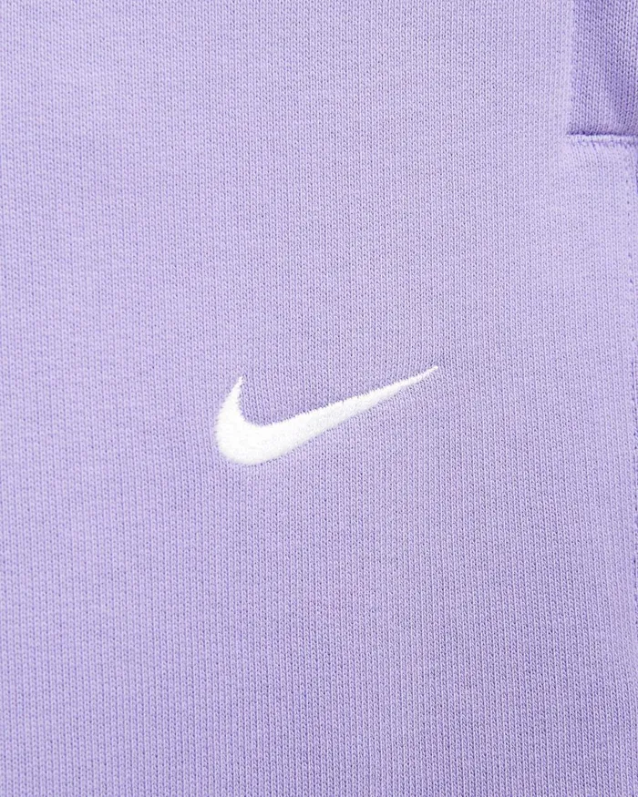 Men Nike Trousers And Tights Solo Swoosh Space Purplewhite