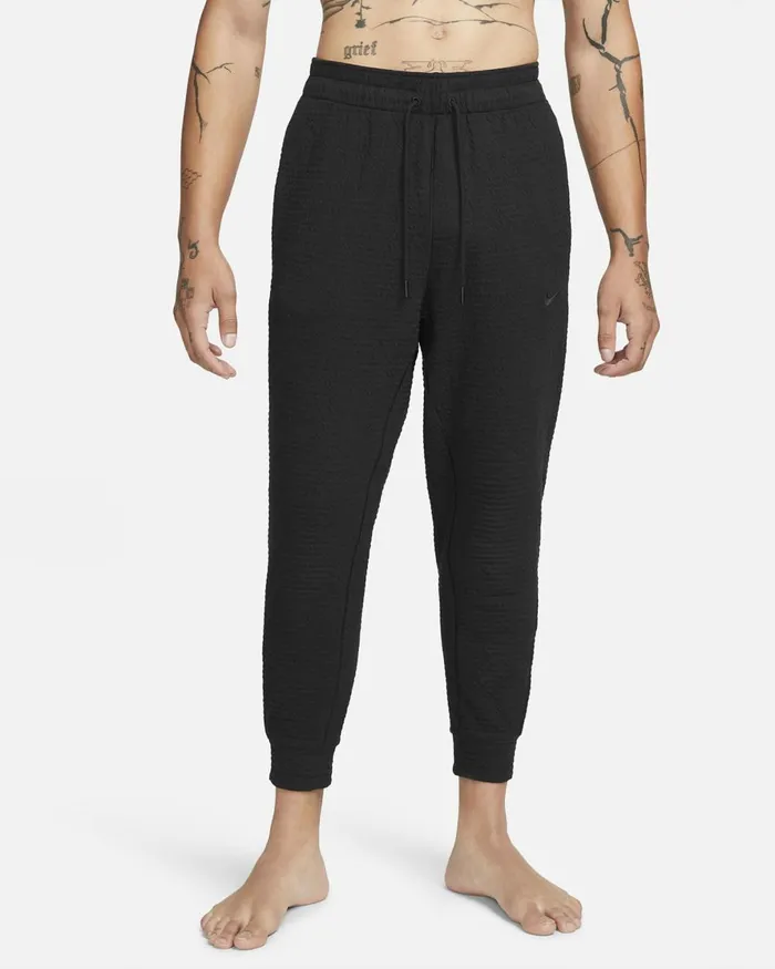 Men Nike Trousers And Tights Yoga Blackblack