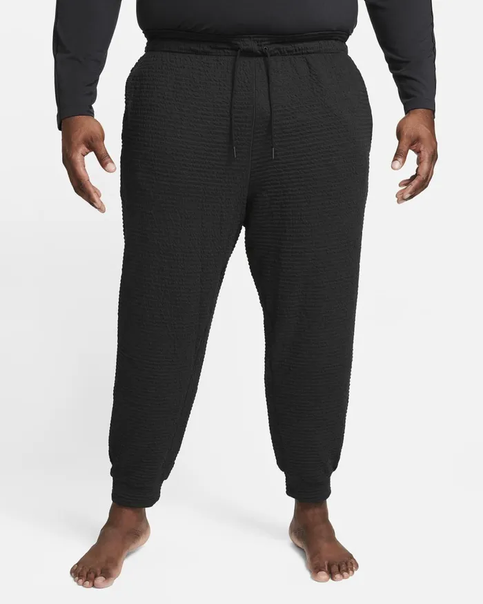Men Nike Trousers And Tights Yoga Blackblack
