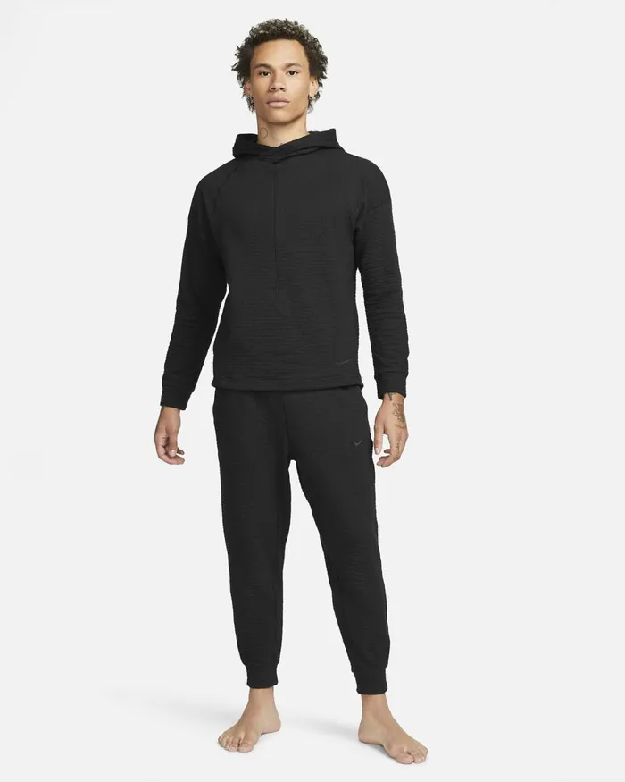 Men Nike Trousers And Tights Yoga Blackblack