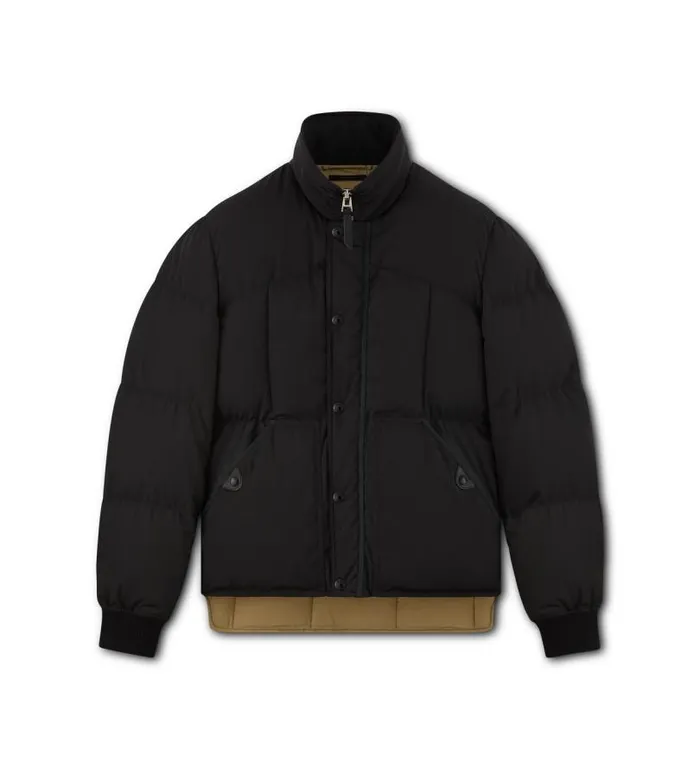 Men Outerwear Tom Ford Techno Lightweight Down Funnel Blouson