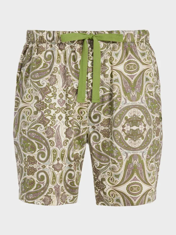 Men Paisley Mid Short Multi Peter Alexander Shorts