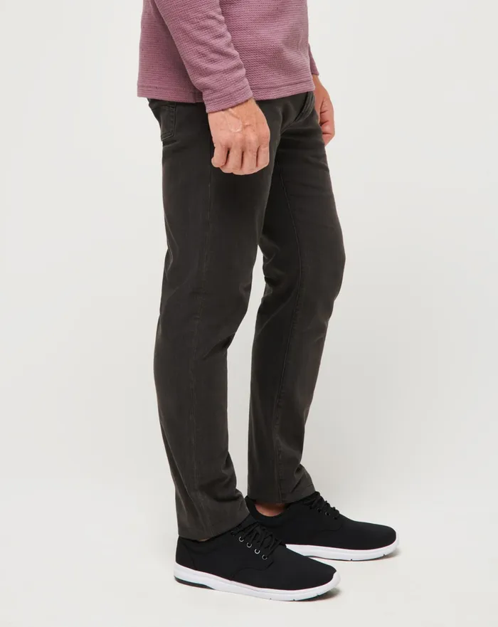 Men Pants TravisMathew LEGACY FEATHERWEIGHT JEANS Vintage Charcoal