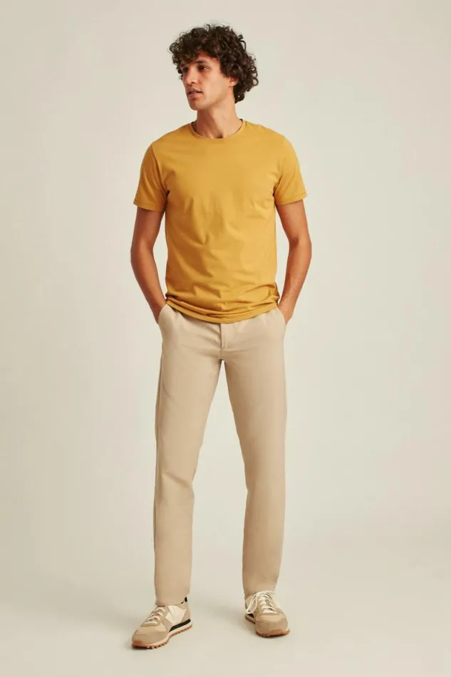 Men Performance Link Pants Khaki Heather Bonobos Joggers and Athleisure