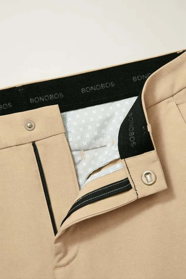 Men Performance Link Pants Khaki Heather Bonobos Joggers and Athleisure