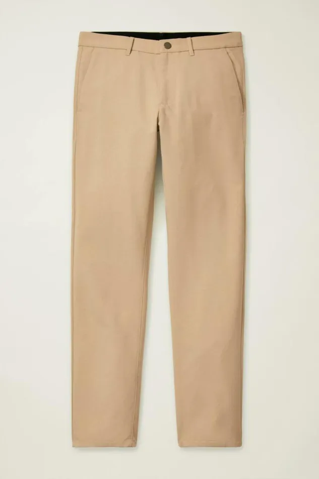 Men Performance Link Pants Khaki Heather Bonobos Joggers and Athleisure