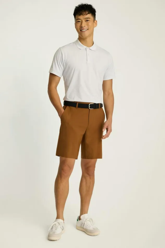 Men Performance Link Shorts Dachshund Brown Bonobos Casual Shorts