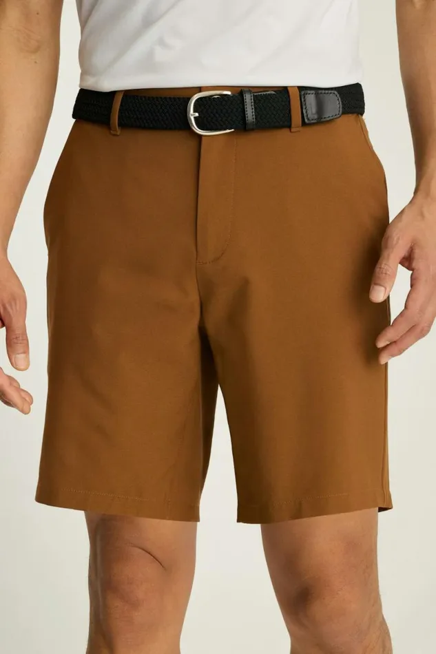 Men Performance Link Shorts Dachshund Brown Bonobos Casual Shorts