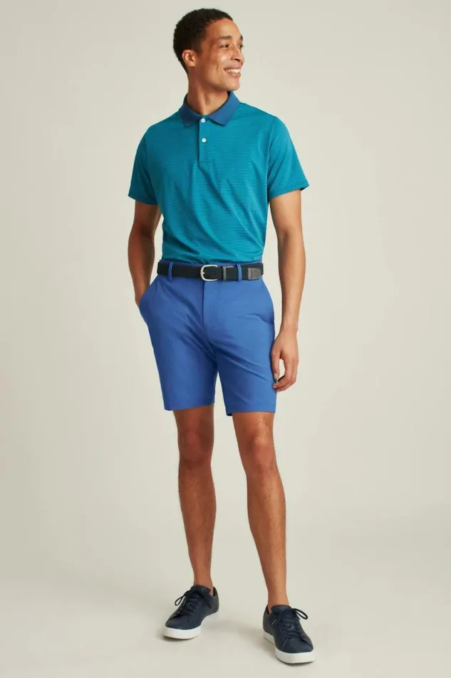 Men Performance Link Shorts Dark Blue Bonobos Casual Shorts