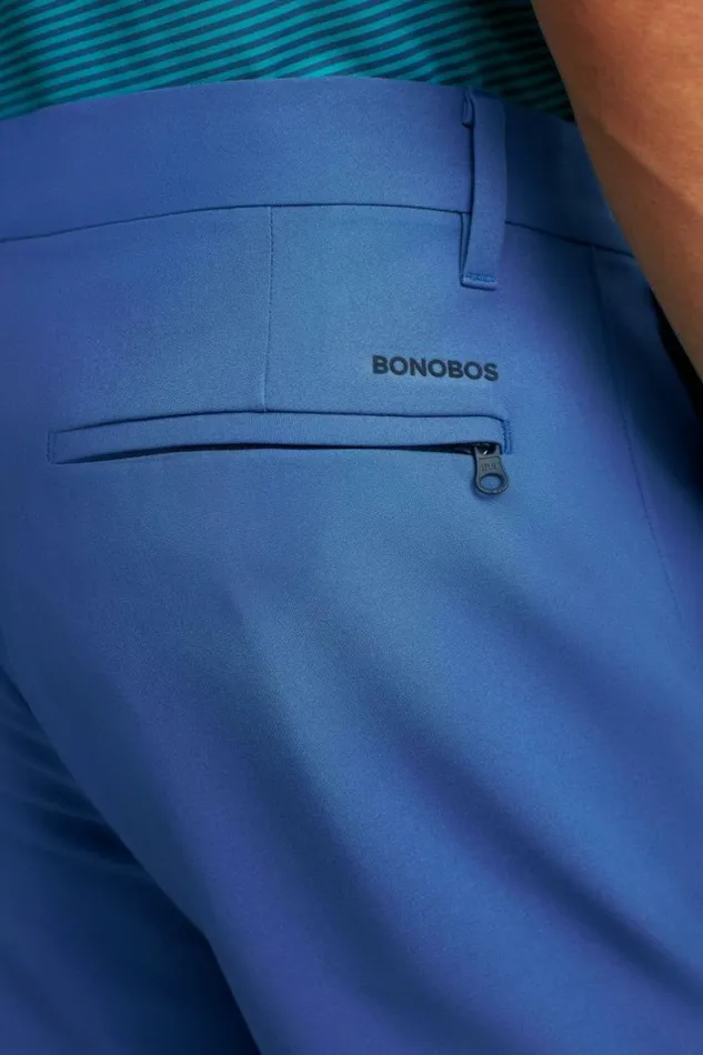 Men Performance Link Shorts Dark Blue Bonobos Casual Shorts