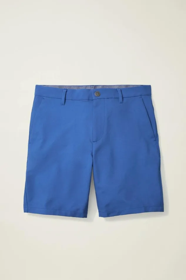 Men Performance Link Shorts Dark Blue Bonobos Casual Shorts