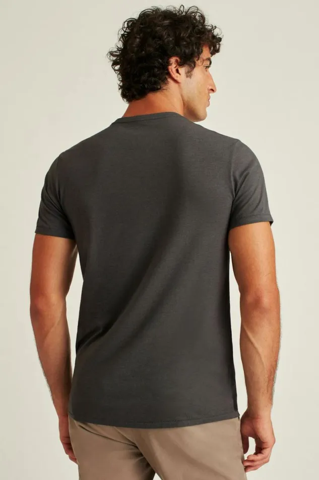 Men Pima Performance Tee Grey Bonobos Short Sleeve Tees