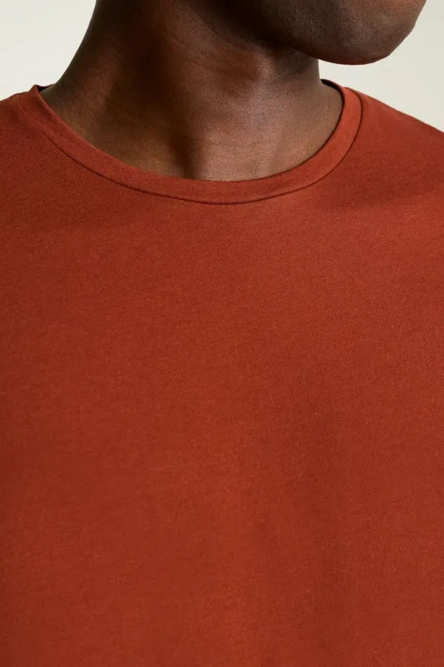 Men Pima Performance Tee Rust Bonobos Short Sleeve Tees