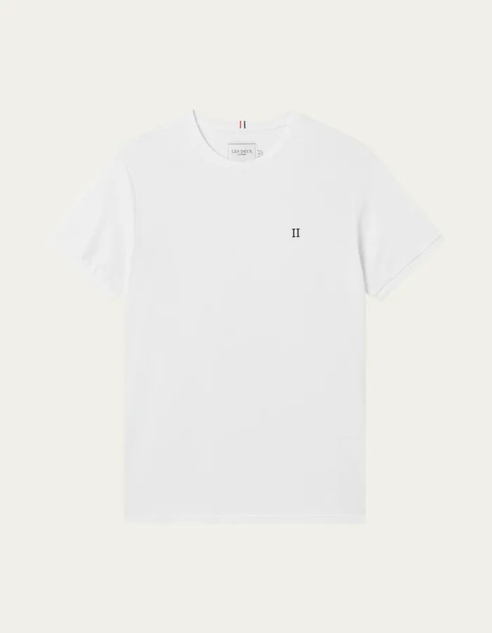 Men Pique TShirt 8211 White Les Deux Tshirts