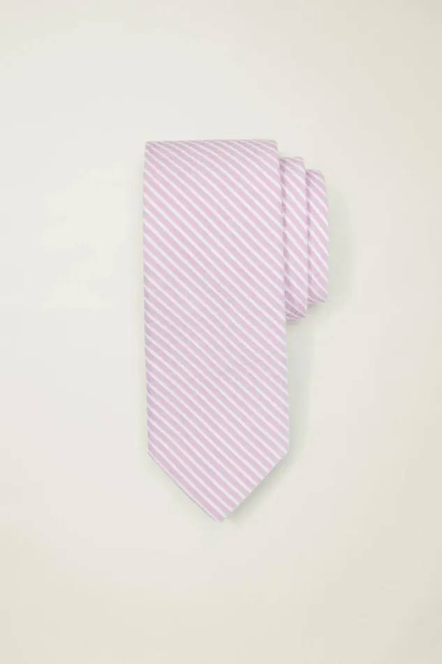 Men Premium Necktie Violet Seersucker Bonobos Ties and Pocket Squares