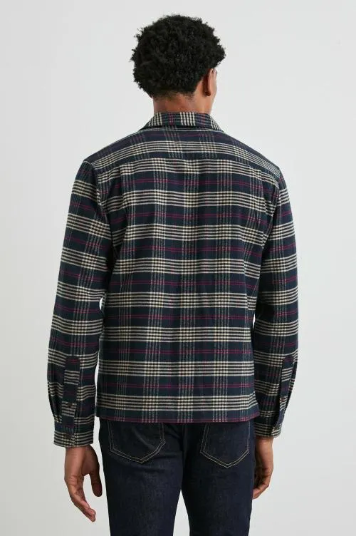 Men Rails Jackets and Coats Jaque Shirt Jacket Gilded Navy Crimson Men Rails Jackets and Coats Jaque Shirt Jacket Gilded Navy Crimson