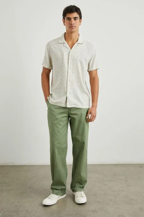 Men Rails Shirts Amalfi Shirt Painted Tile Khaki Men Rails Shirts Amalfi Shirt Painted Tile Khaki