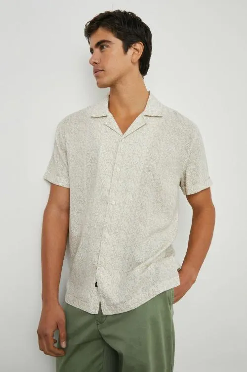 Men Rails Shirts Amalfi Shirt Painted Tile Khaki Men Rails Shirts Amalfi Shirt Painted Tile Khaki
