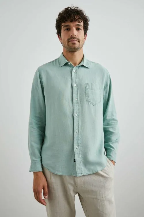 Men Rails Shirts Mykonos Shirt Jade