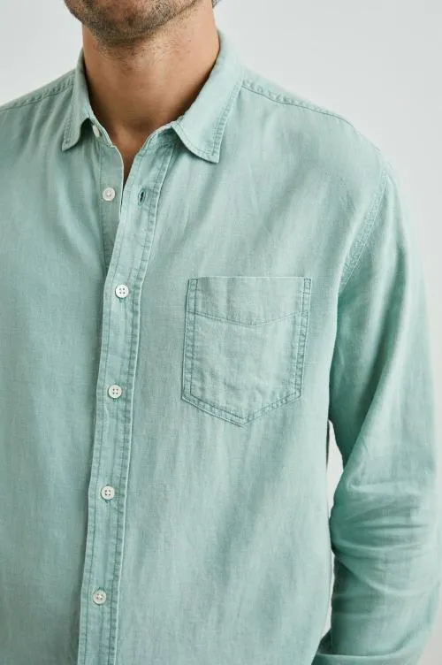 Men Rails Shirts Mykonos Shirt Jade Men Rails Shirts Mykonos Shirt Jade