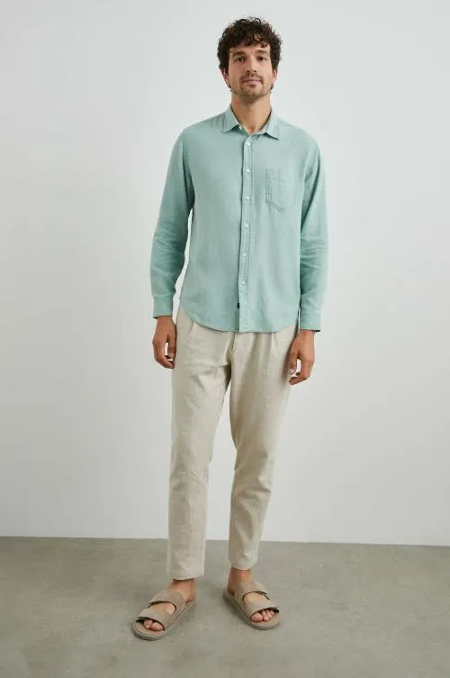 Men Rails Shirts Mykonos Shirt Jade Men Rails Shirts Mykonos Shirt Jade