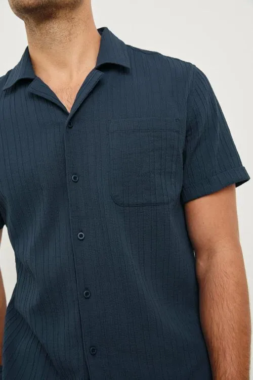 Men Rails Shirts Ohana Shirt Sea Blue Men Rails Shirts Ohana Shirt Sea Blue