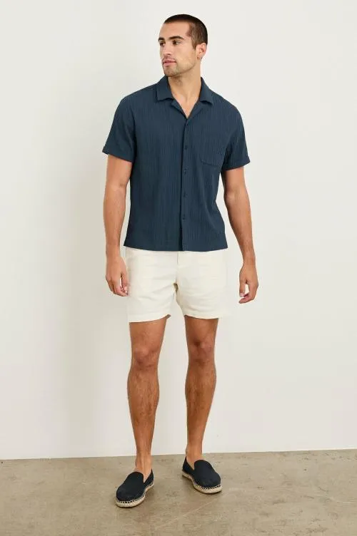 Men Rails Shirts Ohana Shirt Sea Blue Men Rails Shirts Ohana Shirt Sea Blue