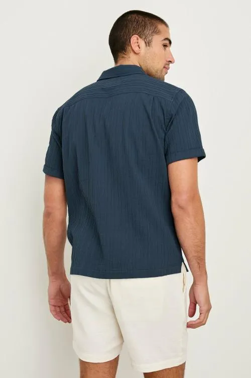 Men Rails Shirts Ohana Shirt Sea Blue Men Rails Shirts Ohana Shirt Sea Blue