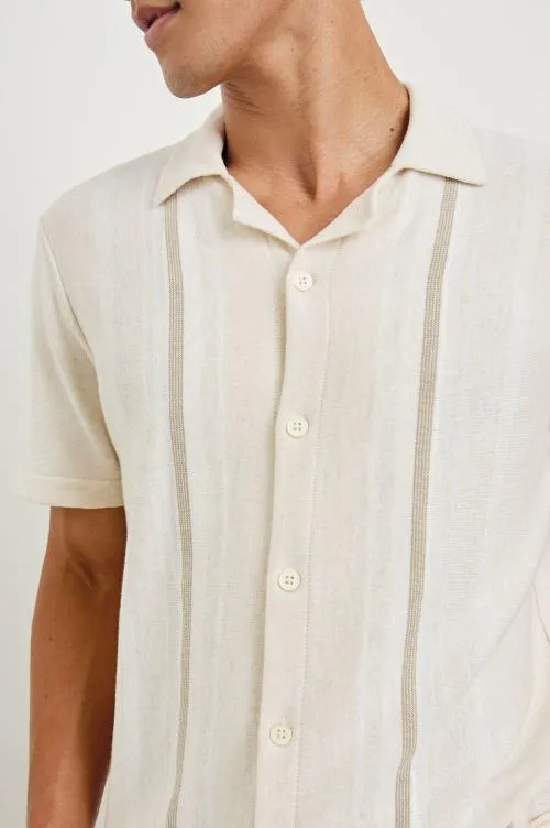 Men Rails Shirts Silas Shirt Latte Multi Men Rails Shirts Silas Shirt Latte Multi