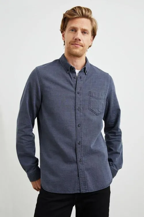 Men Rails Shirts Tristan Shirt Mountain Eclipse