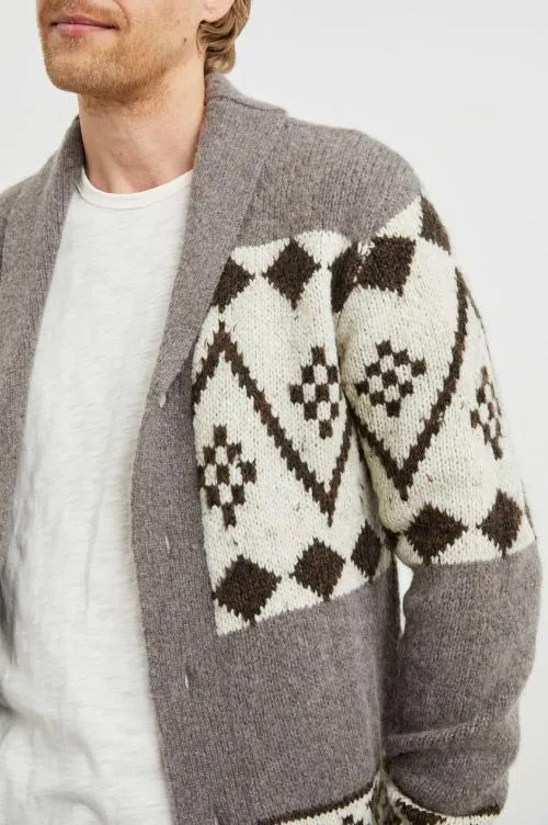 Men Rails Sweaters Kallio Cardigan Maple Oat Men Rails Sweaters Kallio Cardigan Maple Oat