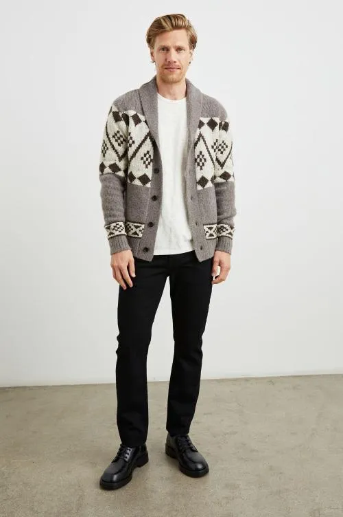 Men Rails Sweaters Kallio Cardigan Maple Oat Men Rails Sweaters Kallio Cardigan Maple Oat