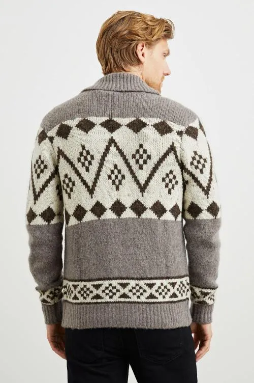 Men Rails Sweaters Kallio Cardigan Maple Oat Men Rails Sweaters Kallio Cardigan Maple Oat