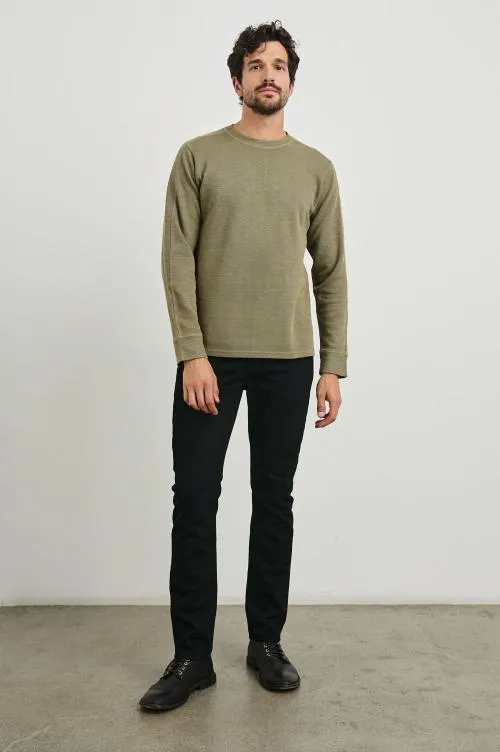 Men Rails TShirts and Polos Rheese Thermal Green Olive Men Rails TShirts and Polos Rheese Thermal Green Olive