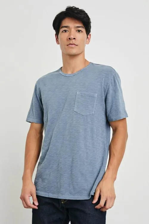Men Rails TShirts and Polos Skipper Tshirt Steel