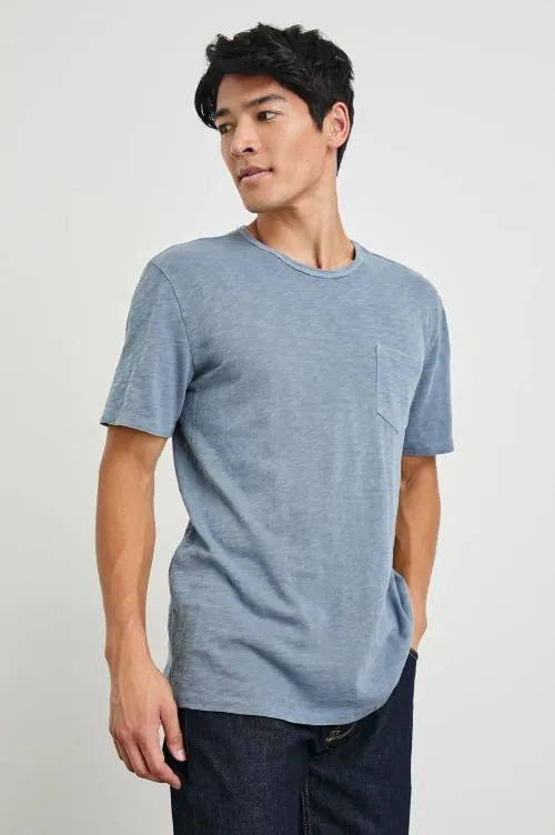 Men Rails TShirts and Polos Skipper Tshirt Steel Men Rails TShirts and Polos Skipper Tshirt Steel
