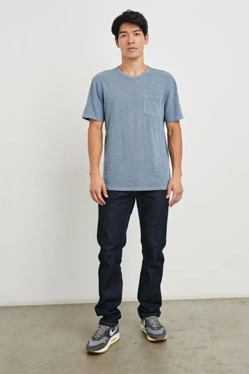 Men Rails TShirts and Polos Skipper Tshirt Steel Men Rails TShirts and Polos Skipper Tshirt Steel