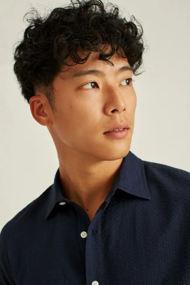 Men Riviera Short Sleeve Shirt Blue Black Seersucker Check Bonobos Casual Shirts