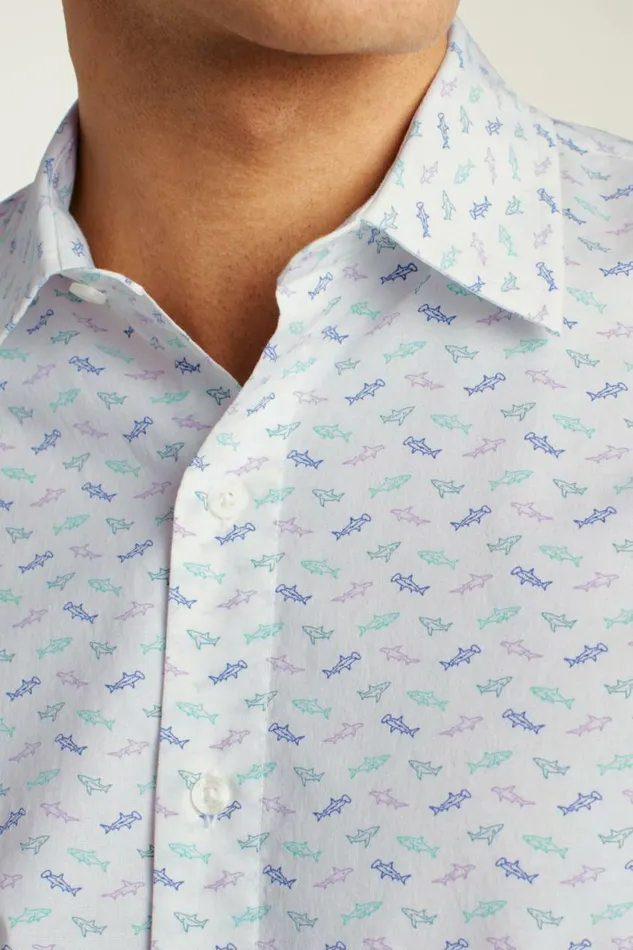 Men Riviera Short Sleeve Shirt White Sofishticated Bonobos Short Sleeve Shirts