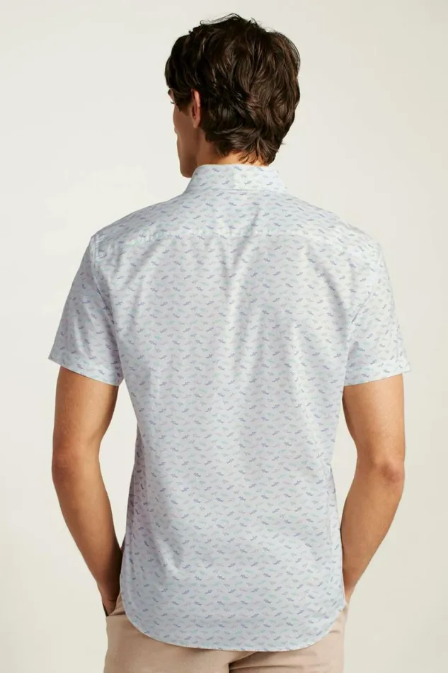 Men Riviera Short Sleeve Shirt White Sofishticated Bonobos Short Sleeve Shirts
