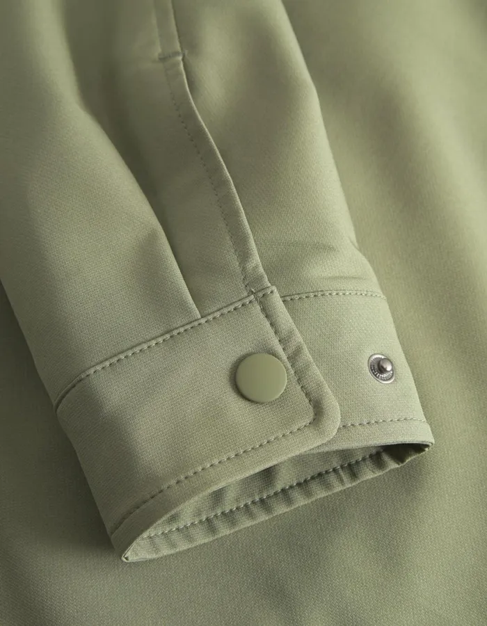 Men Sebastian Tech Jacket 8211 Lichen Green Les Deux JacketsCoats