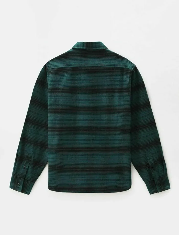 Men Shirts Dickies Evansville Long Sleeve Shirt Ponderosa Pe