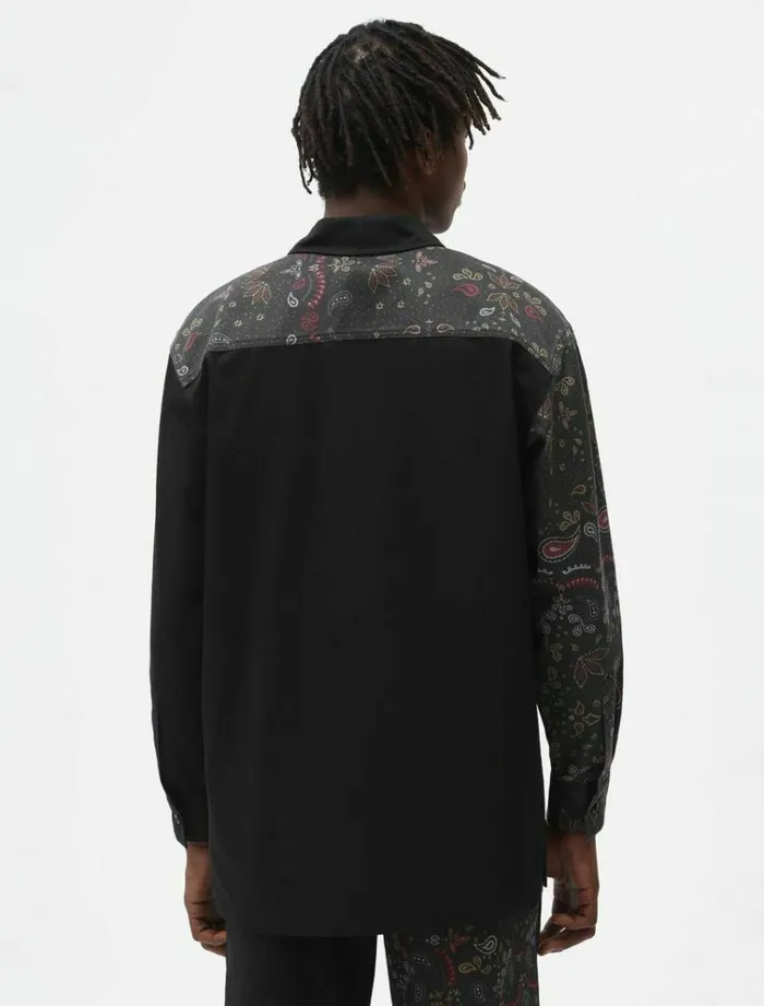 Men Shirts Dickies Reworked Shirt Black